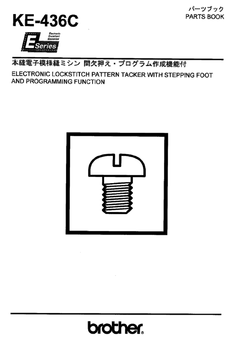 Brother KE-436C User manual Brother KE-436C User manual