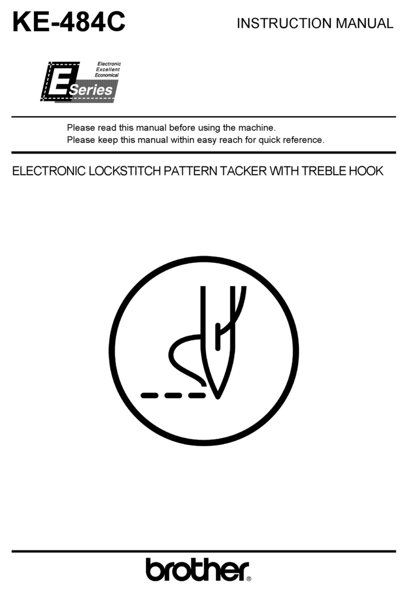 Brother KE-484C User manual