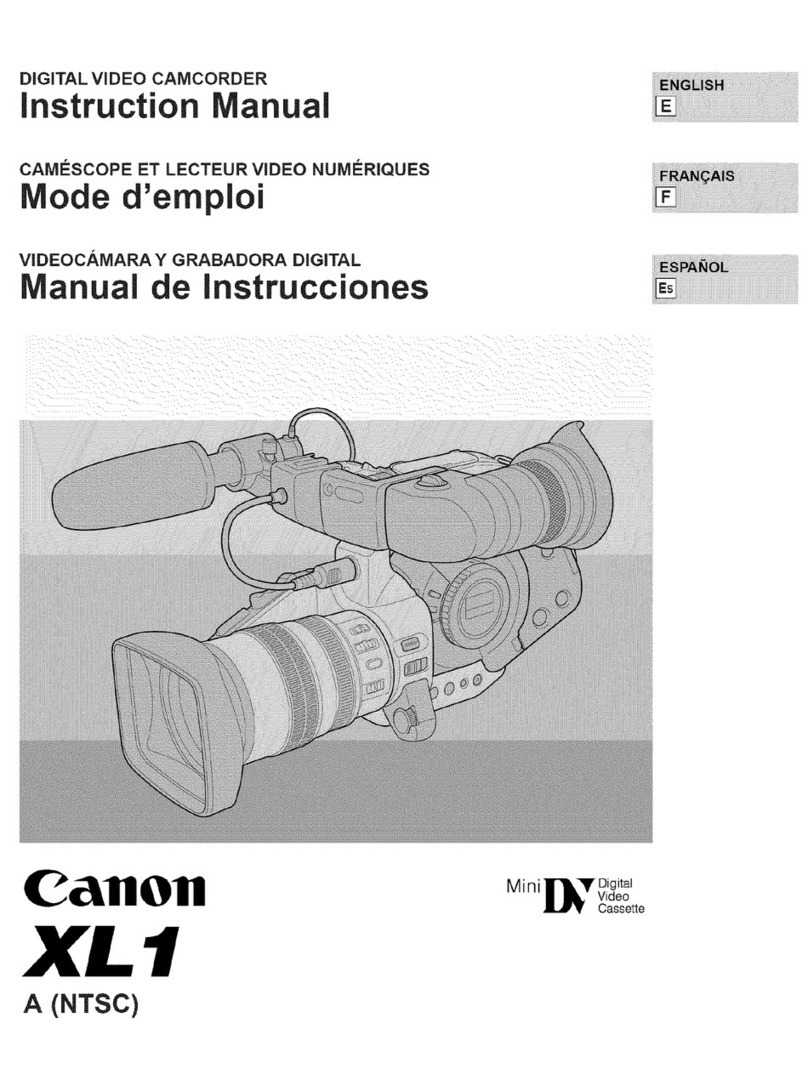 Canon XL 1A instruction manual