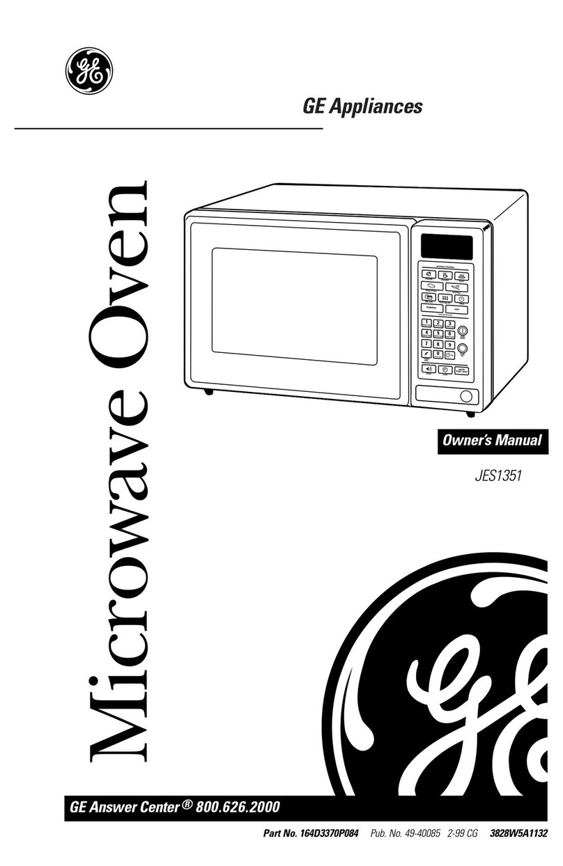 GE JES1351 User manual