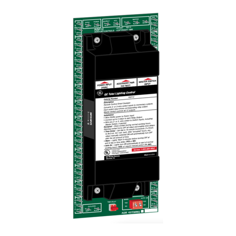 GE RSP12 User manual