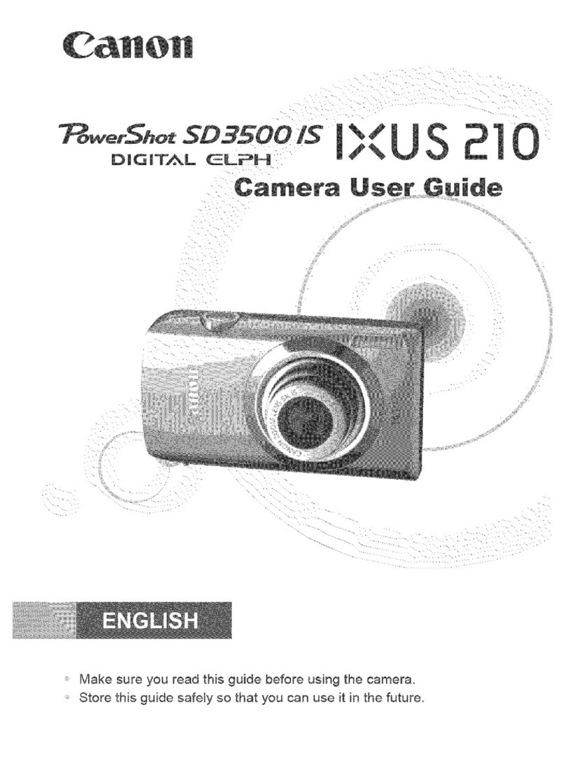Canon Powershot SD3500 IS User manual