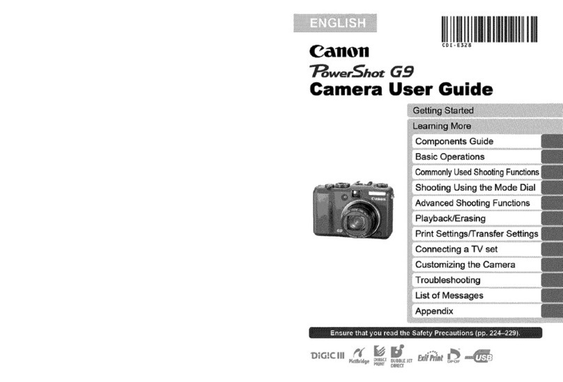 Canon PowerShot G9 User manual