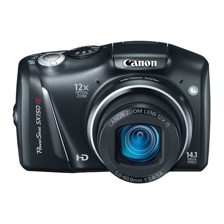 Canon Powershot SX150 IS User manual