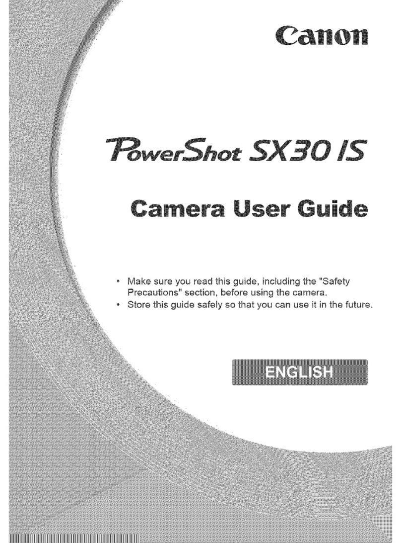 Canon POWERSHOT SX30IS User manual