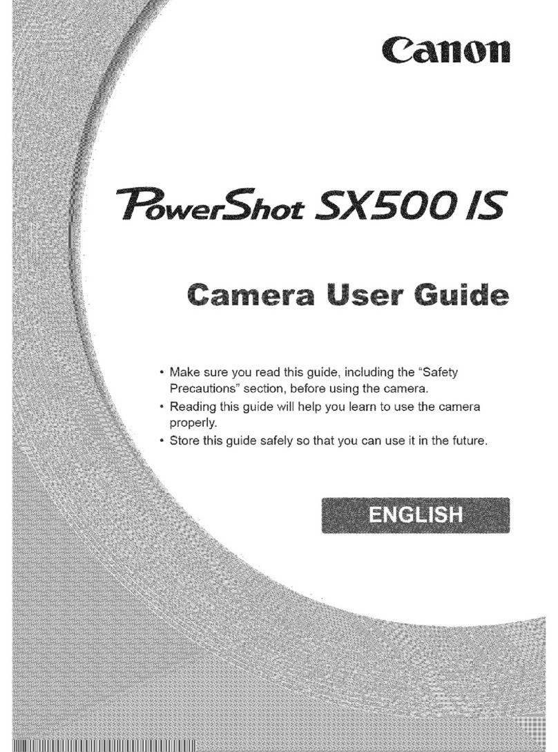 Canon POWERSHOT SX500IS User manual