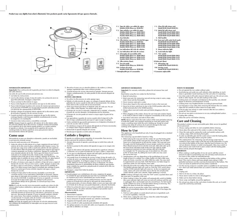 Windmere R100 Installation instructions