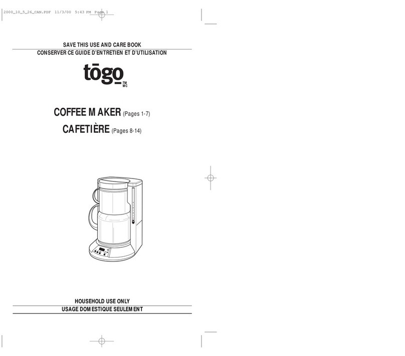 Windmere togo C-47 Installation instructions