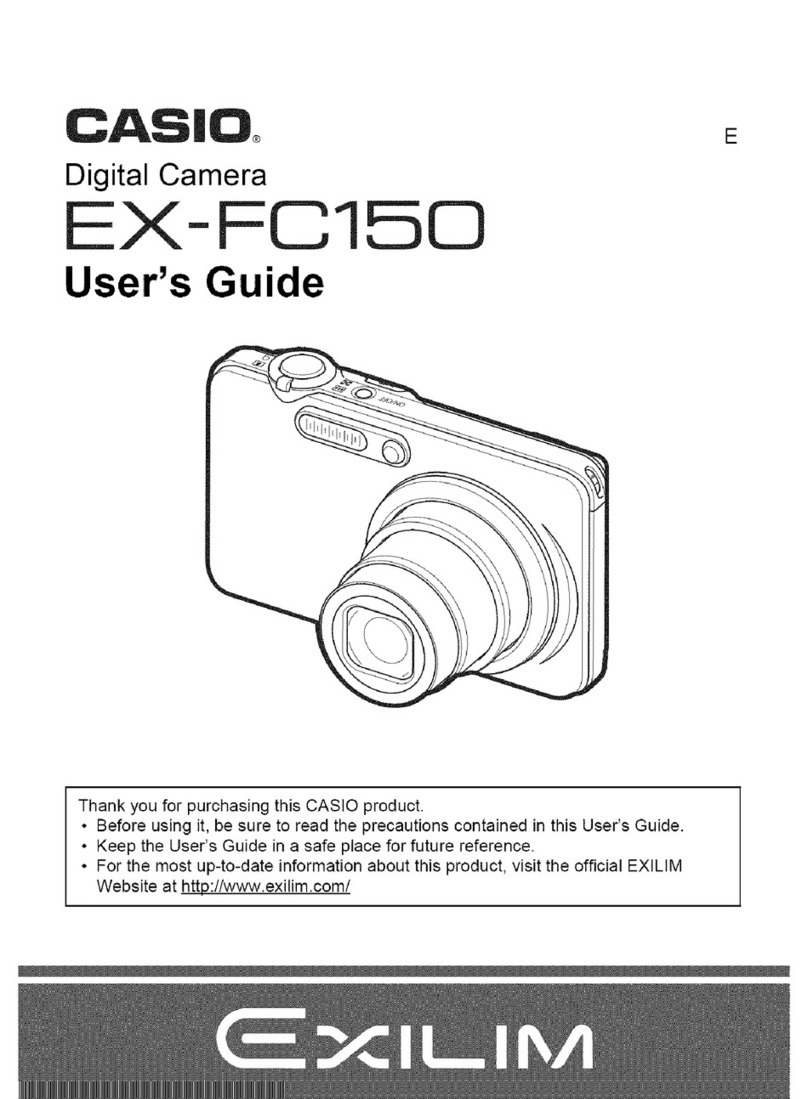 Casio EX-FC150 - EXILIM Digital Camera User manual Casio EX-FC150 - EXILIM Digital Camera User manual