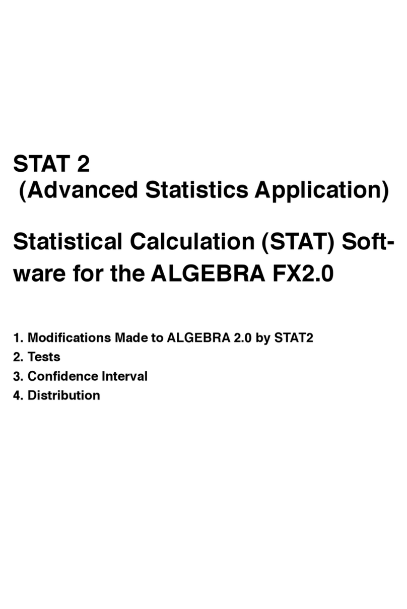 Casio STAT 2 manual