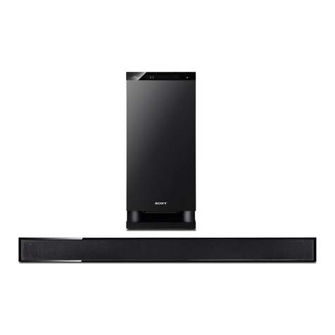 Sony HT-CT150 operating instructions