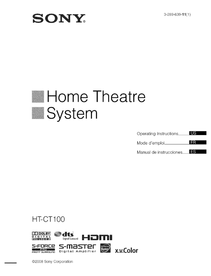 Sony HT-CT100 User manual