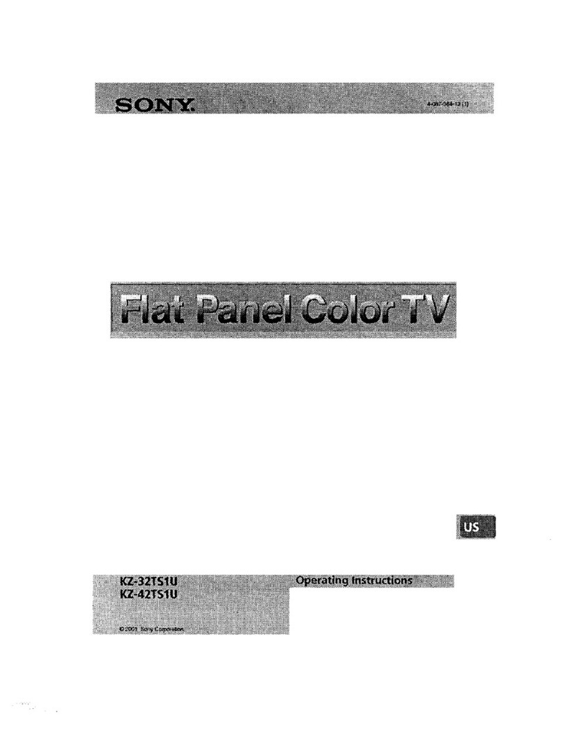 Sony KZ-32TS1U operating instructions