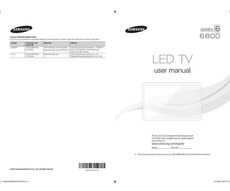 Samsung UN46F6800AF User manual