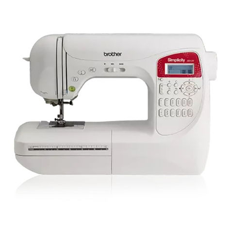 Brother Simplicity SB3129 Operation manual