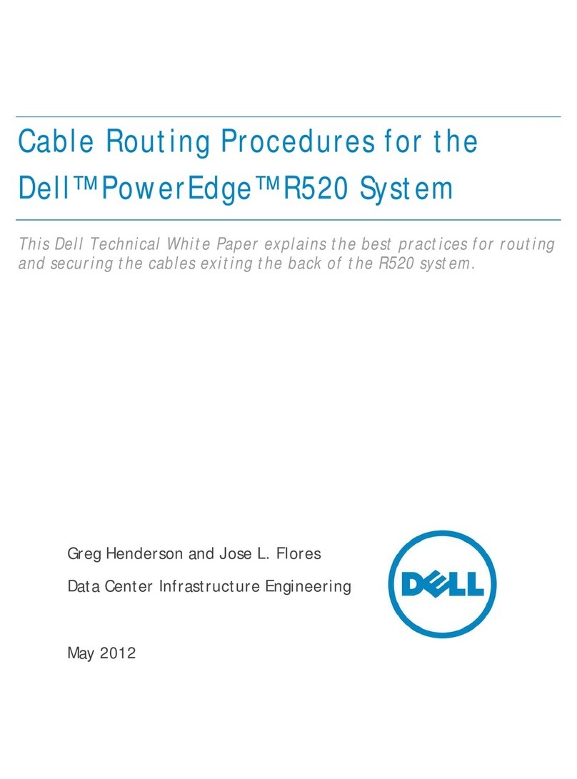 Dell PowerEdge PDU Managed LED User manual Dell PowerEdge PDU Managed LED User manual