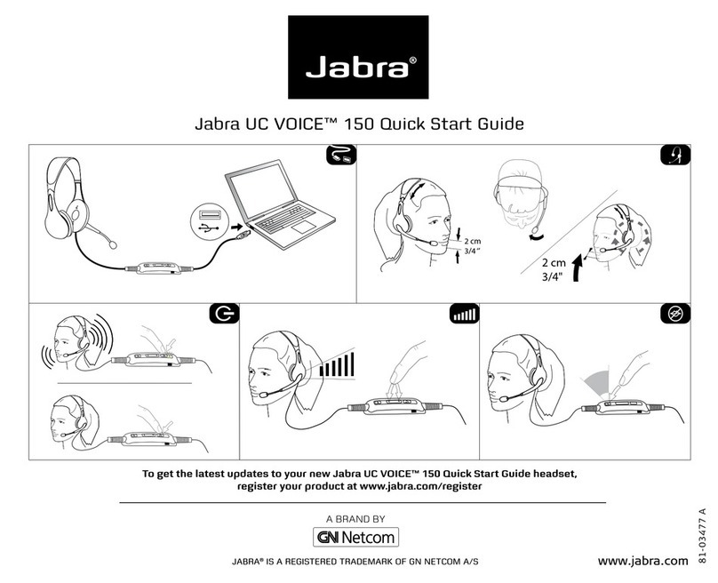 Jabra UC Voice 150 quick start guide