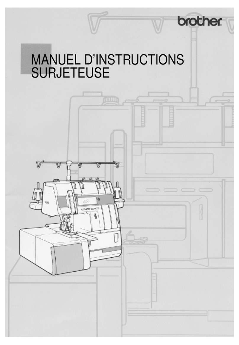 Brother PL-2100 Mounting instructions