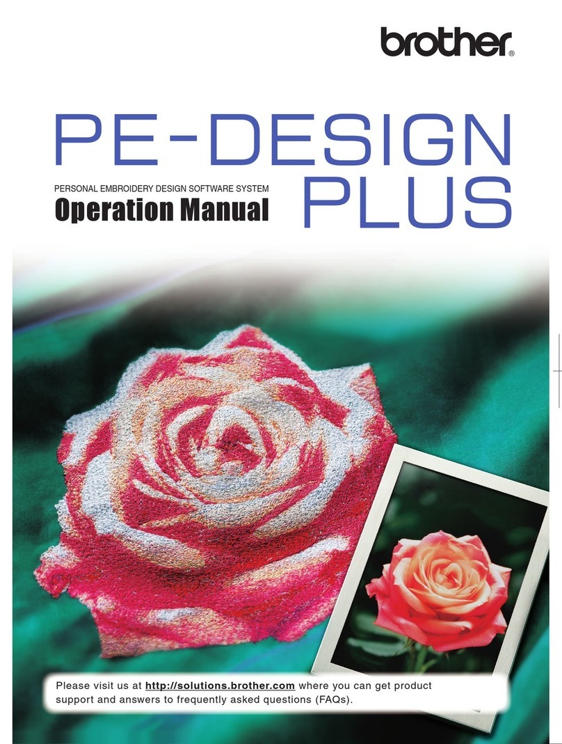 Brother PEDESIGN PLUS User manual