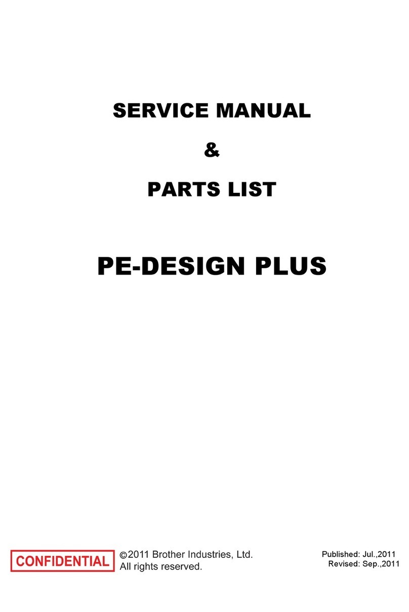 Brother PEDESIGN PLUS User manual