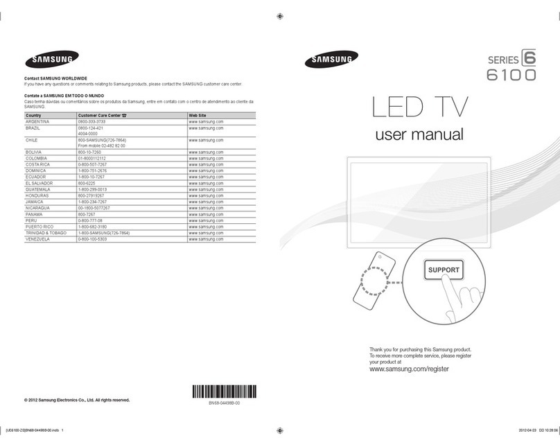 Samsung UN46ES6100G quick guide
