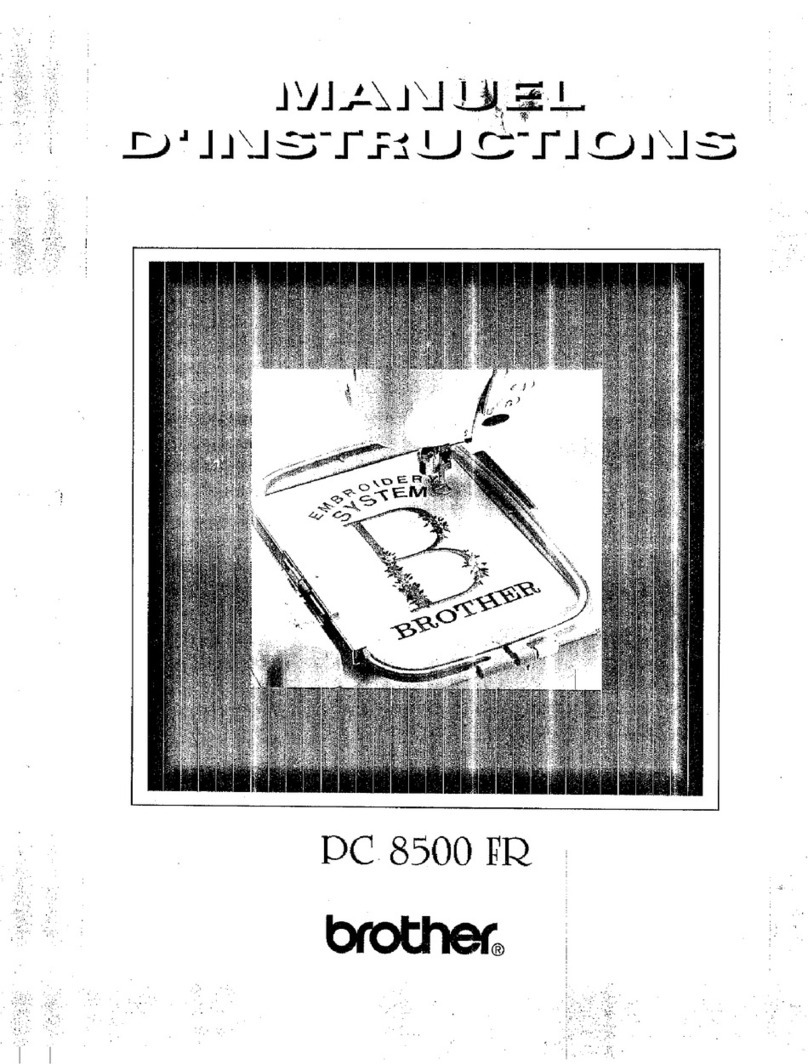 Brother PC-8500D user manual