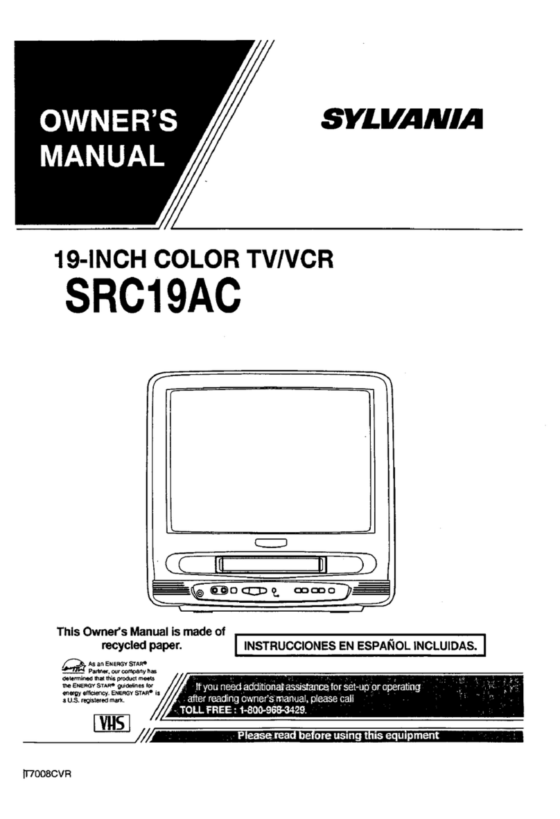 Sylvania SRC19AC owner's manual