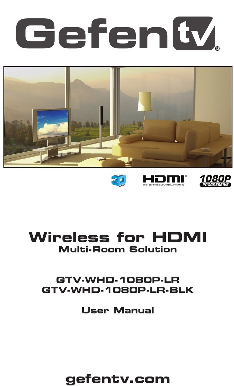 Gefen GTV-WHD-1080P-LR User manual