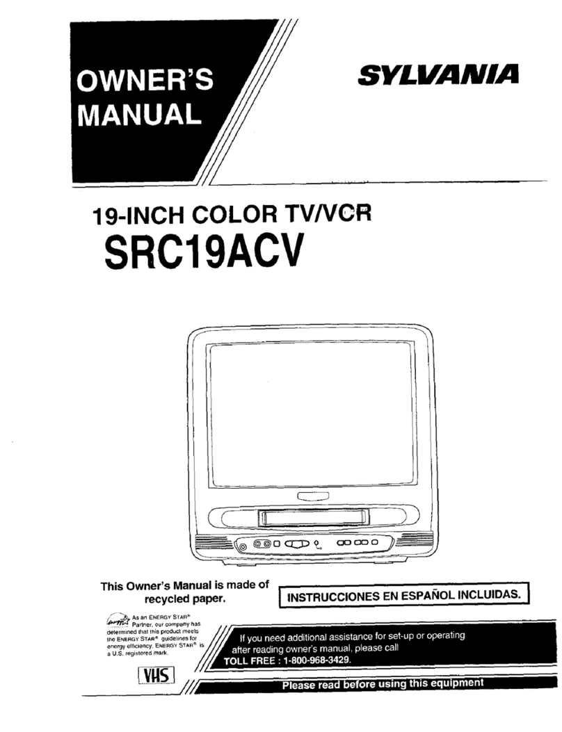 Sylvania SRC19ACV owner's manual