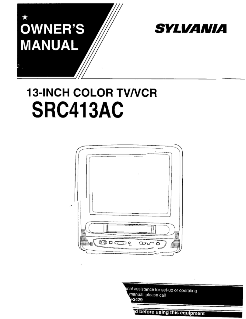 Sylvania SRC413AC User manual