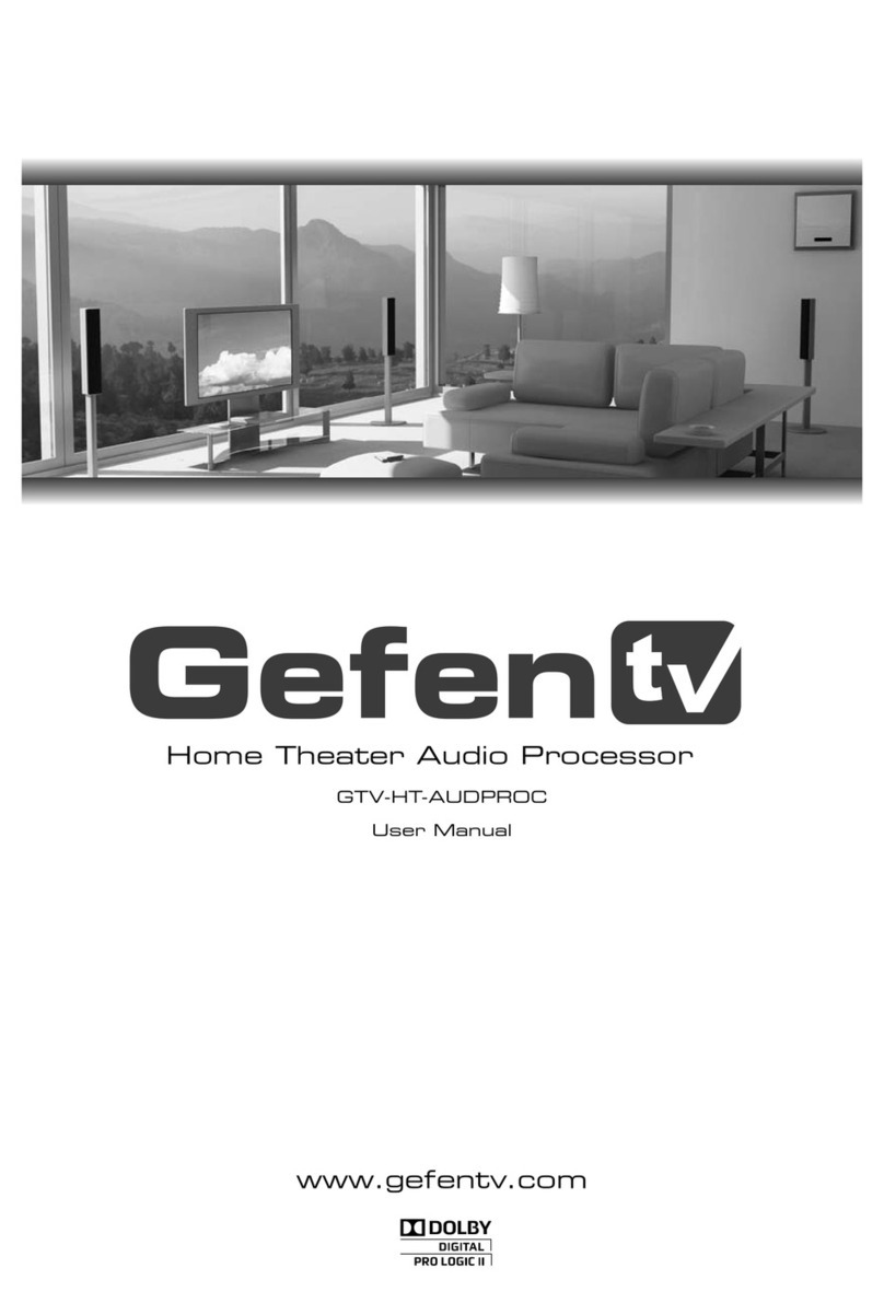 Gefen GTV-HT-AUDPROC user manual