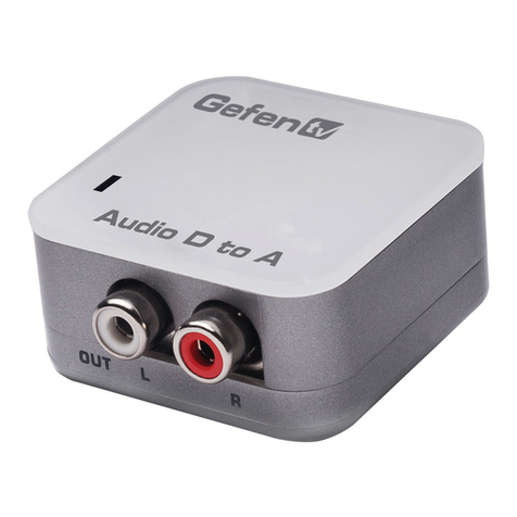 Gefen GTV-DIGAUD-2-AAUD User manual