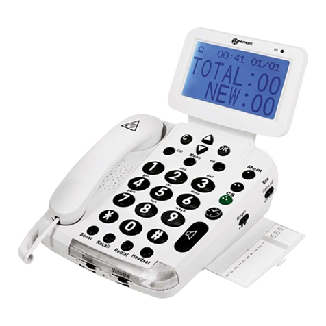Geemarc BDP400 user manual