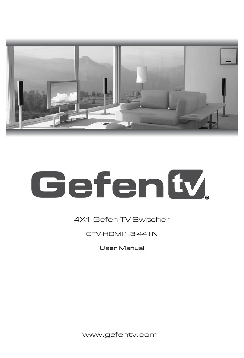 GefenTV GTV-HDMI1.3-441N user manual