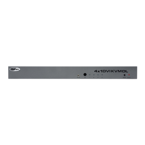 Gefen EXT-DVIKVM-441DL user manual