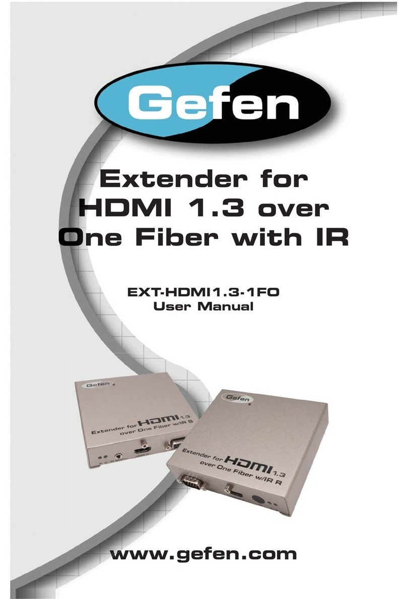 Gefen EXT-HDMI1.3-1FO user manual