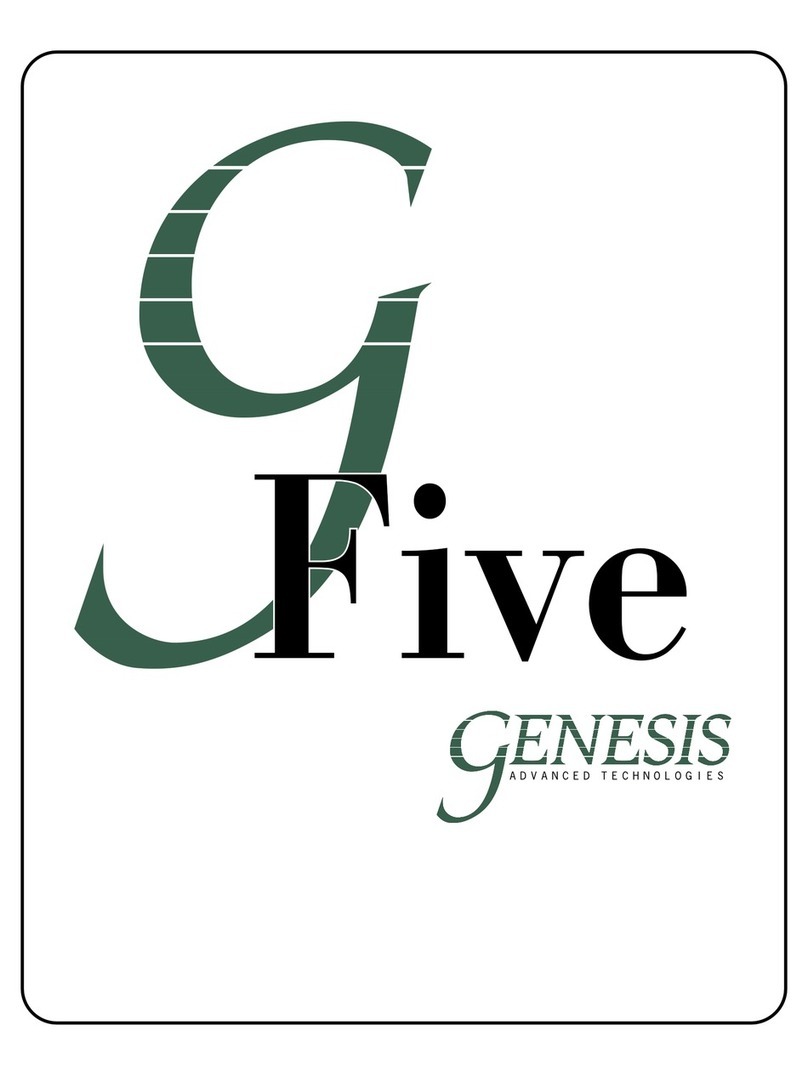 Genesis 5.3 User manual Genesis 5.3 User manual