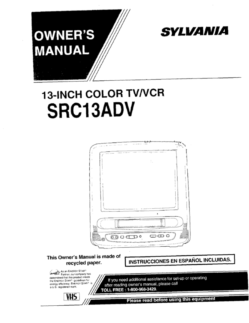 Sylvania SRC13ADV owner's manual