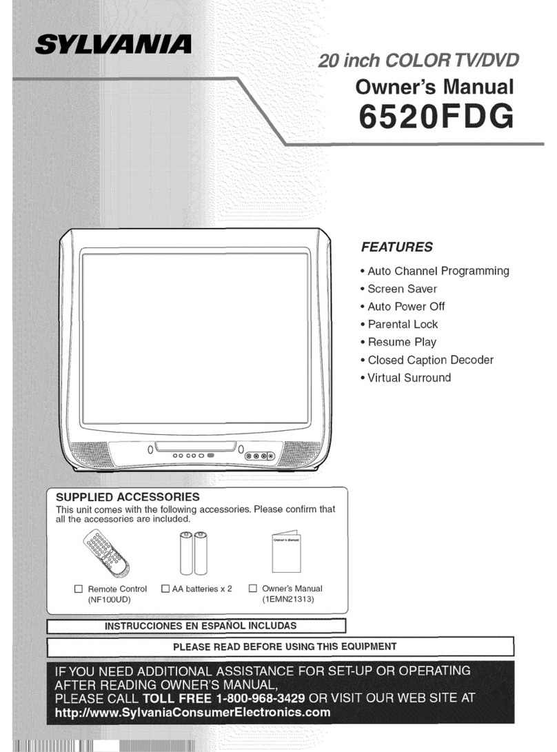 Sylvania 6520FDG User manual