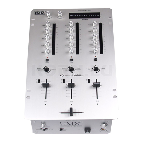Gemini UMX-SE User manual
