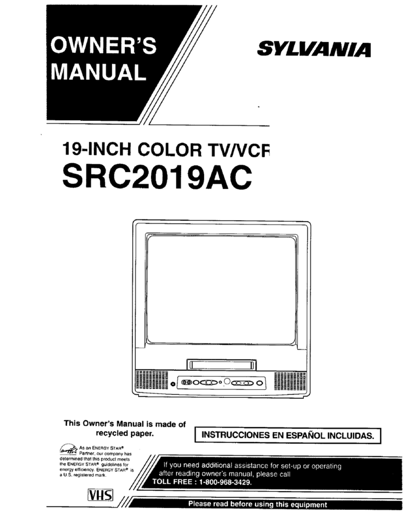 Sylvania SRC2019AC User manual