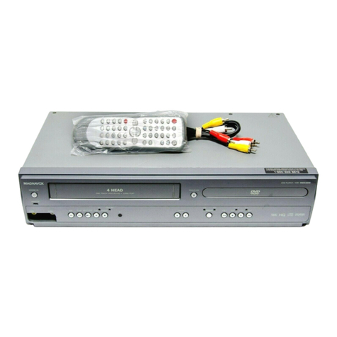 Magnavox MWD2206 - DVD/VCR User manual