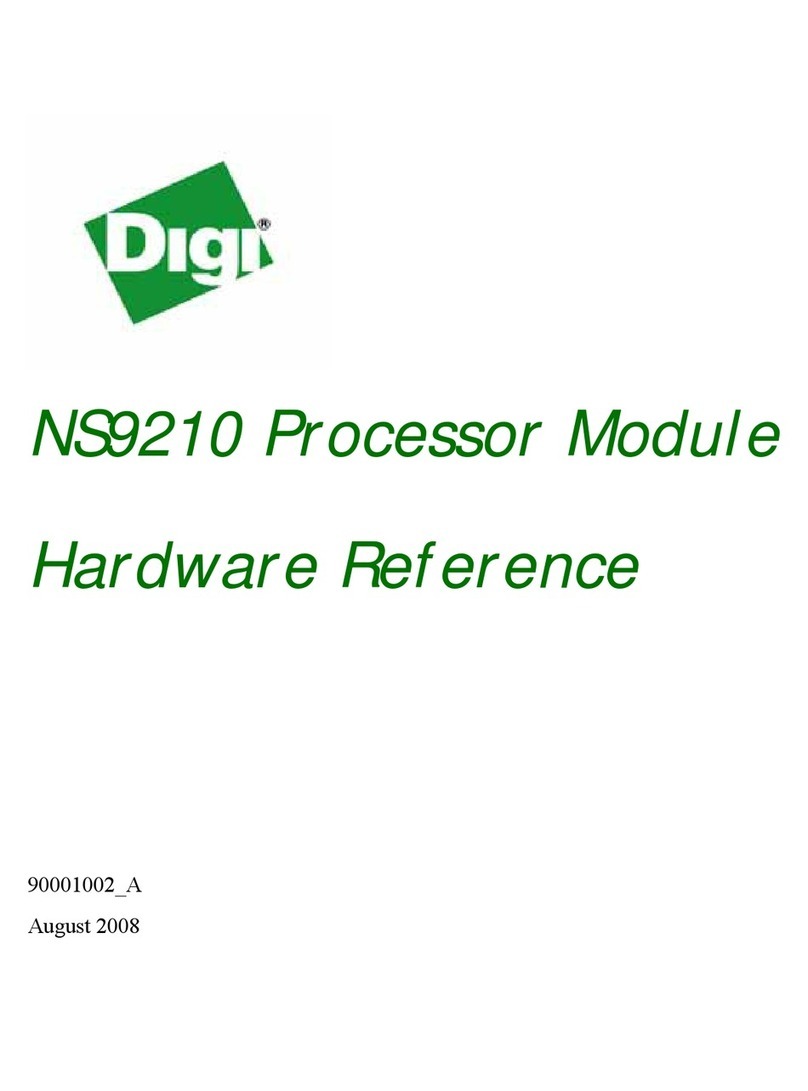 Digi NS9210 Hardware reference