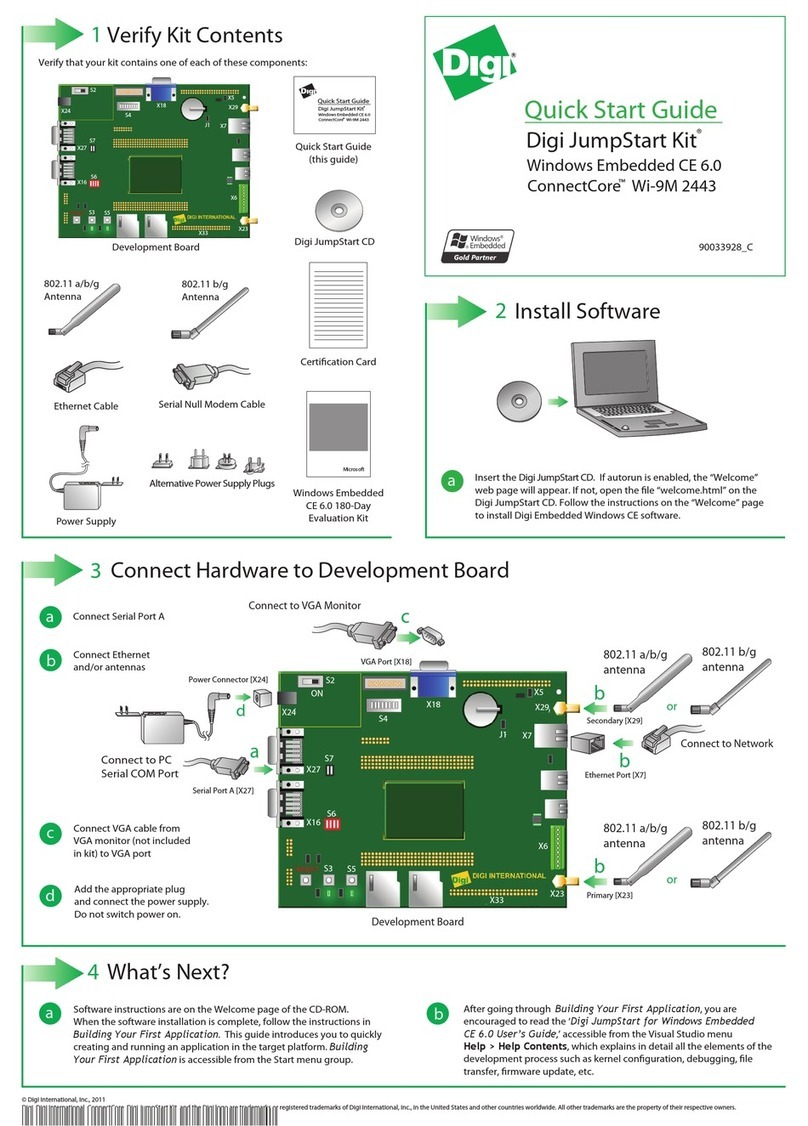 Digi Digi JumpStart Kit quick start guide
