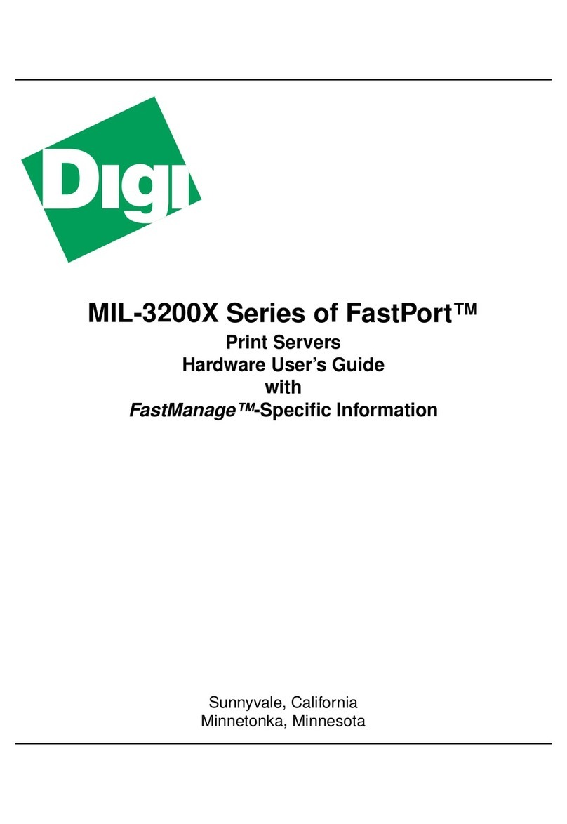 Digi MIL-3200X Series Hardware user's guide