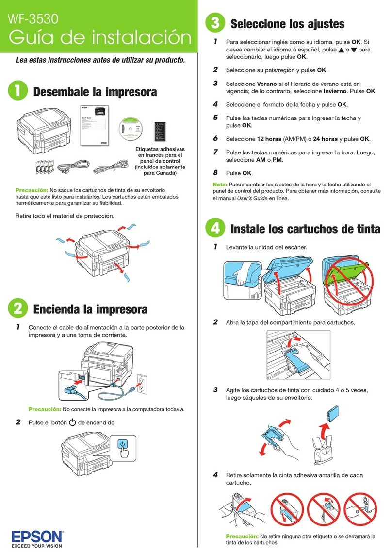 Epson WorkForce WF-3530 User manual