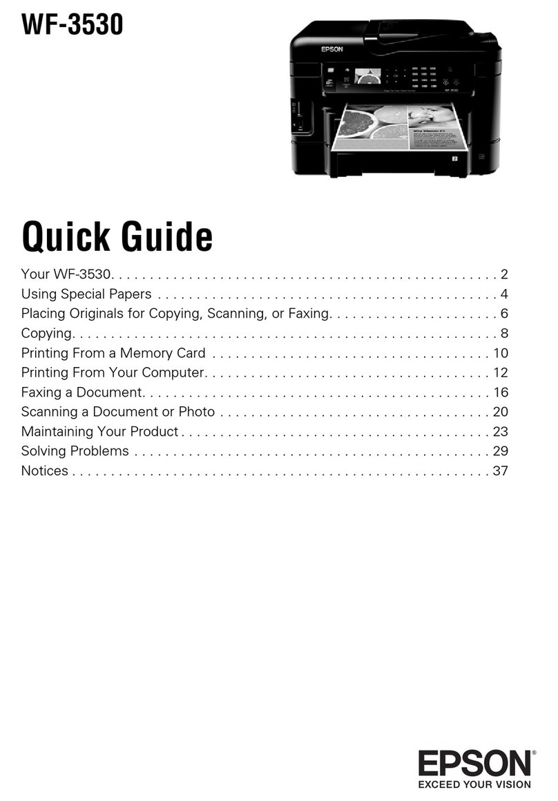 Epson WorkForce WF-3530 User manual