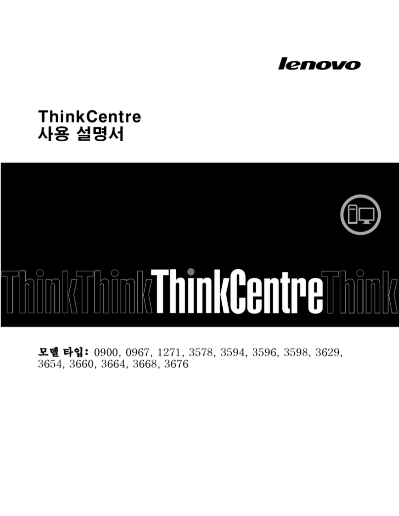 Lenovo ThinkCentre M72e User manual
