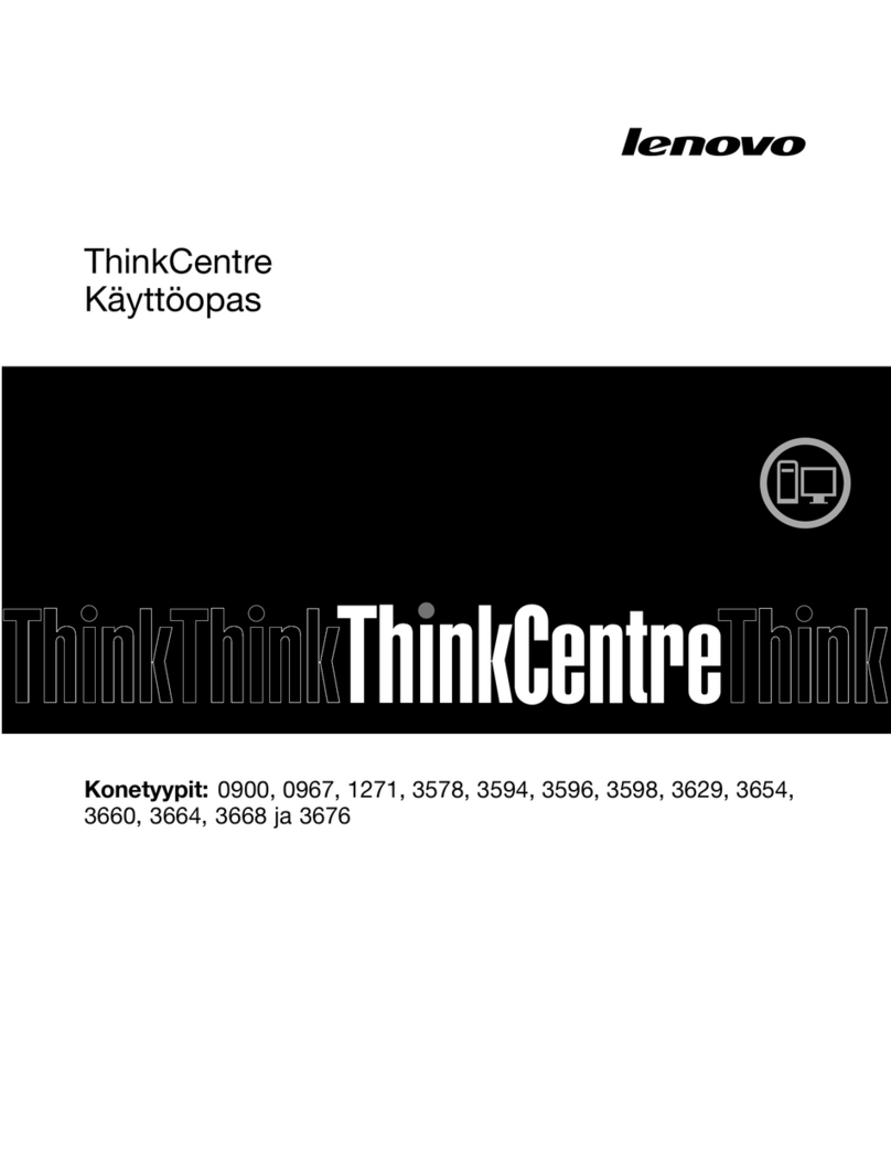 Lenovo ThinkCentre M72e Troubleshooting guide