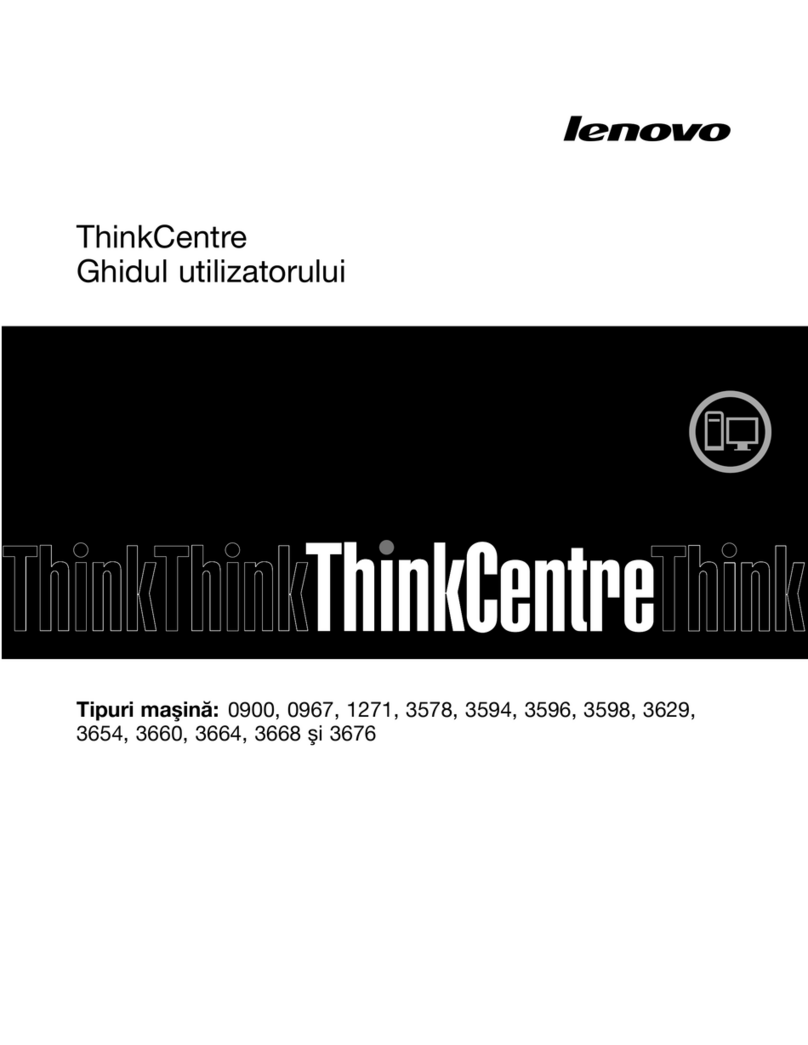 Lenovo ThinkCentre M72e User manual